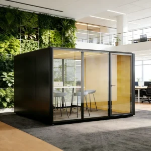Movable Cabin Soundproof Pods Meeting Privacy Booth Studio Work Pod for Office Building and Villa