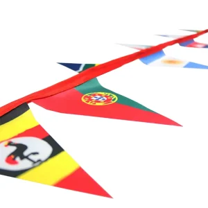 Multi Color Pennants Bunting Banner Sports Events Birthday Party Advertising Hanging Flags Decoration String Flags