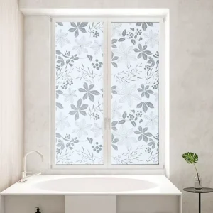 Multi Style PVC Blackout Frosted Translucent Stickers Glass Film for Bathrooms Kitchens windows Offices