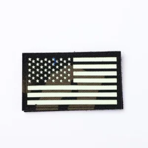 Multifunctional Outdoor Sports Armband Embroidery Cloth Sticker Punisher Badge National Flag Badge