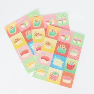 Natural Kraft Paper Material Custom Kiss Cut Stickers for Handmade Bakery and Organic Product Bags