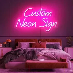 Neon Sign Color Waterproof IP54 Customizable Display For Indoor
