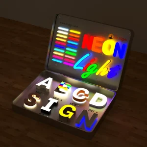 New LED Letter Inquiry Sample Letters Light Box for Business Sign