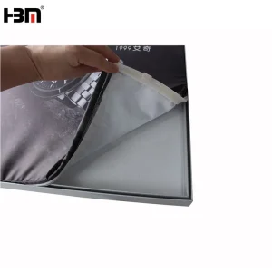 No MOQ Tension Fabric Lightboxes Aluminum Profile 25 35 Two Uses Extrusion Anodized Aluminum Profile