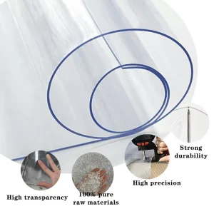 Non yellowing and Non sticky PVC Transparent Soft Film PVC Plastic Film Roll