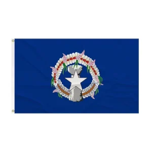 Northern Mariana Islands Flag 3×5 Ft Polyester Northern Mariana Islander Banner 3′ X 5′ Feet Country Flag