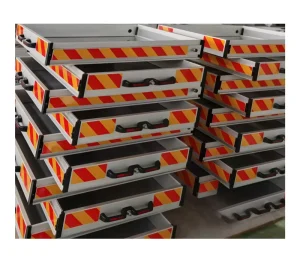 OEM China Factory Aluminum Alloy 4×2 Pumper Tilting Drawer Box for Vehicle