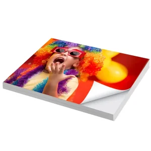 OEM Custom Inkjet Photo Paper A4 Size Glossy Logo Sticker for Photography