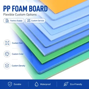 OEM Custom PP Foam Board 0.5mm-12mm Thickness Polypropylene Sheet Free Cutting Factory Price Expanded PP Foam Panel
