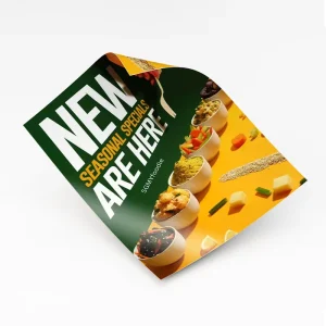 OEM Digital Printing Poster Custom Size Photo Paper Posters Printing Custom Packing Advertising Printing Poster for Promotion
