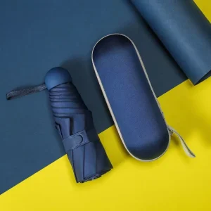 OEM New Design Pocket Promotional Capsule Parasol Portable UV Small Custom Foldable Mini 5 Folding Umbrella Cute Umbrellas