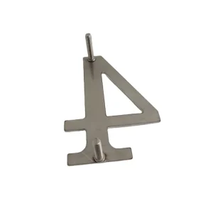 OEM ODM Custom Stainless Steel Signage Brackets