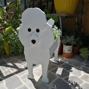 OEM ODM Dog Planter Pet Dog Flower Pot Garden Home Decorations Garden PVC Foam Board Gift