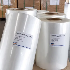 OEM ODM Durable BOPP Anti Fog Transparent Stretch Film for Meat Seafood Cold Chain Packaging