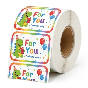 OEM ODM Durable Clear Sticker Decal Waterproof Label for Father’s Day Gift Bag