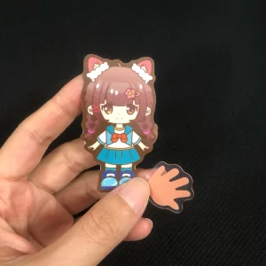 OEM ODM Eco Friendly Animal Transparent Waterproof Creative Reusable Adhesive Stickers Book