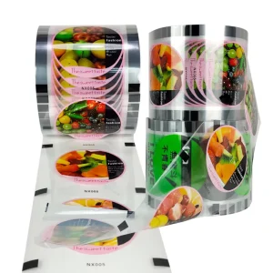 OEM ODM FEST Cold Beverage Plastic Film PET PP PE Bubble Tea Cup Sealing Roll Film for 90mm 95 mm Paper Plastic Cup