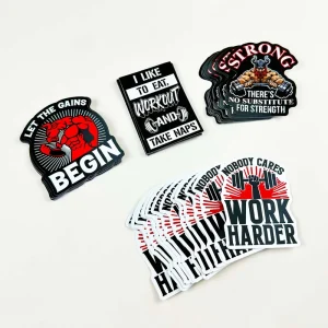 OEM & ODM Factory Customize Stickers Self Adhesive Label Printing Durable Matte PVC Vinyl Sticker Printed Die Cut Logo Labels