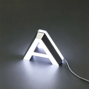 OEM ODM Mini Illuminated Letter Sign Portable Lightweight Freestanding Mini Illuminated Letter Sign