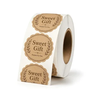 OEM ODM Strong Custom Decal Roll Waterproof Label for Coworker Farewell Gift Set