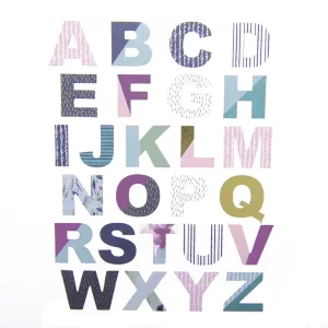 OEM PVC Alphabet Stickers