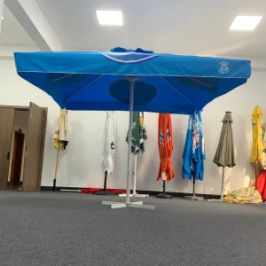 OEM RPET Big Size 3m 4m 5m Customized Printing Branded Outdoor bar Patio Beer Parasol