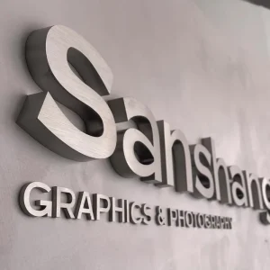 OEM Solid 3D Stainless Steel Letter Hotel Car Companies Hospitals Taxi Mall Storefront Decoration Customizable Color