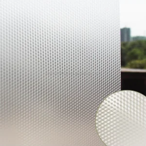 Office Use Glass Window PVC Static Film With Electrostatic Adhesion