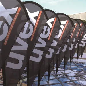 One Stop Purchase Customizable Beach Feather Flag Full Set Custom Logo Eco Friendly Digital Printing Global Buyers Free Design