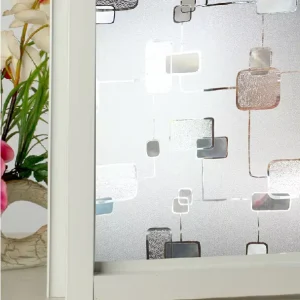 Opaque Static Frosted Clear 3D Window Film Sticker Eco Friendly Waterproof No Glue Home Decoration Multiple Styles