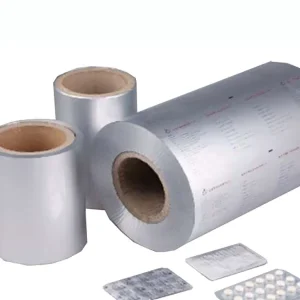 Opaque White Suppository PVC PE Laminated Orange PVCPE Film