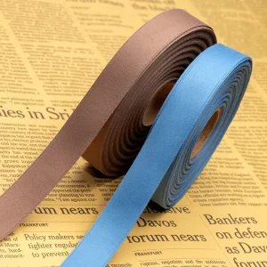 Organic Cotton Ribbon with Logo Cotton Webbing