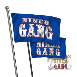 Outdoor 3 X 5 Feet Customized Printing Football Fans Flag Soccer Fans Banners