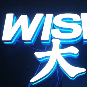 Outdoor 3D Illuminated Letter Signage Customized Acrylic LED Front Lit Channel Letter Custom Metal Letters