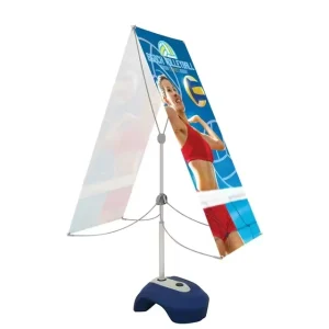 Outdoor 60 X 160 cm 80 X 180 cm Trade Show Advertising X Banner Stand