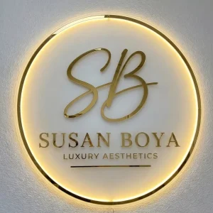 Outdoor Acrylic LED Logo Sign Shop Name Sign Mirror Custom Neon Sign Logo Wall Acrylic LED 3D Sign Custom Neon Letter Board