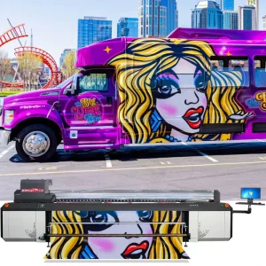 Outdoor Advertisement Electronic Decorations Materials Craft Roll to Roll and Flatbed Printing UV Hybrid Printer