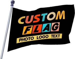 Outdoor Advertising Custom Flags Banners Feather Country Flag 3x5ft Eco Friendly Waterproof Flying Stand Digital Print Polyester