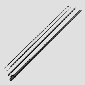 Outdoor Advertising Feather Beach Flag Aluminum Flagpole Beach Flag Pole Rod