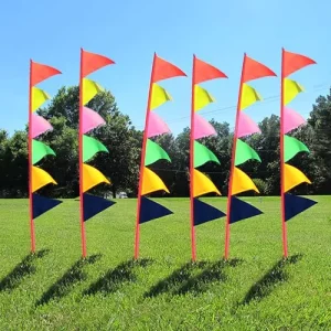 Outdoor Advertising Flying Custom Multicolored Pennants Beach Flag Feather Flag with Pole Logo Banners Water Base
