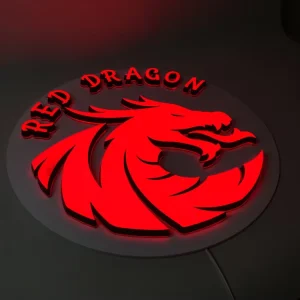 Outdoor Advertising Mini 3D Acrylic Letter LED Signs Double Side Light Small LED Letters