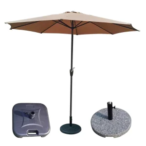 Outdoor Beach Umbrella Mid-post Parasol Sun Umbrella Advertising Courtyard Folding Middle Column