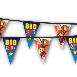 Outdoor Custom 3×5 Advertising Trade Show Window Garden Company Hand Wave Country Flag Pole String Bunting Pennant Car Flags
