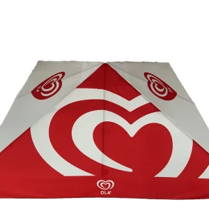 Outdoor Custom Advertising Beach Sun Umbrella Parasol Solar Umbrella