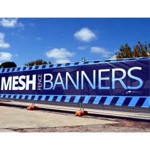 Outdoor Custom Banner Mesh Printed Fence Banners and Fence Wraps