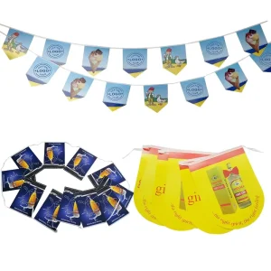 Outdoor Custom Bunting Flag Festival String Flags String Flag 10M