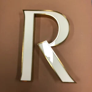 Outdoor Custom Stainless Steel Alphabet Letters Laser Cut Metal Letters Sign