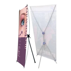 Outdoor Durable Advertising X Banner Stands Banner Size 60 X 160 cm 80 X 180 cm X Stand Banner