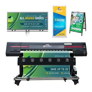 Outdoor Eco Solvent Printer 1.6m Inkjet Printer with Transfer Paper Digital Banner Printing Machine Plotter