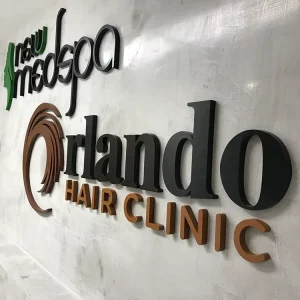 Outdoor Exterior Custom 3D Logo Outdoor Stainless Steel Wall Sign Board Coffee Signage 3D Metal Letter Signage
